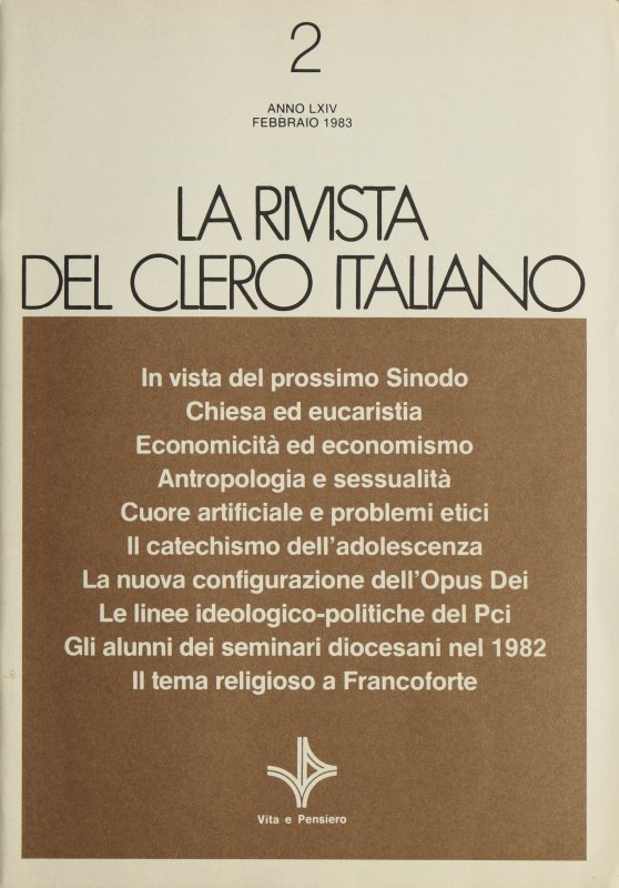 Gli alunni dei seminari diocesani nel 1982
