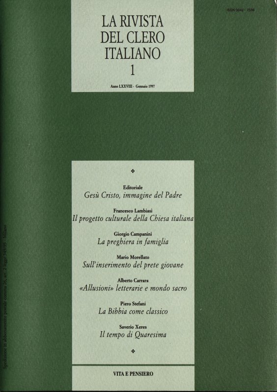 La Bibbia come classico