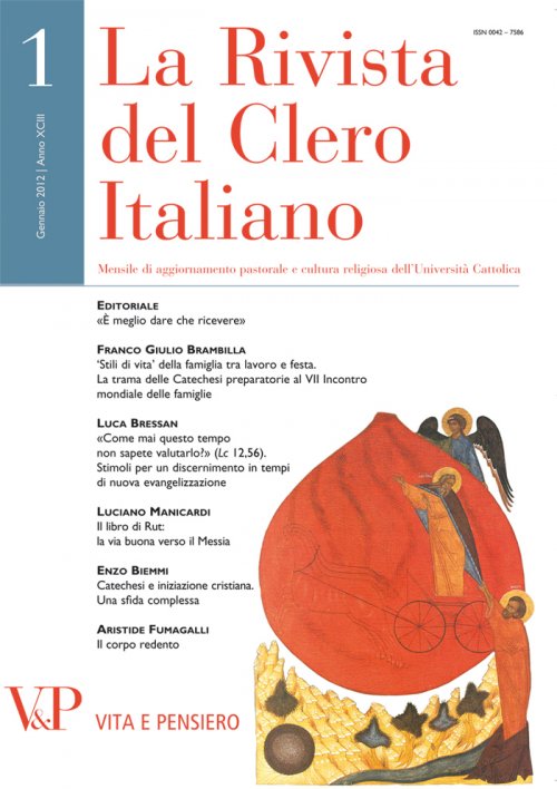 LA RIVISTA DEL CLERO ITALIANO - 2012 - 12