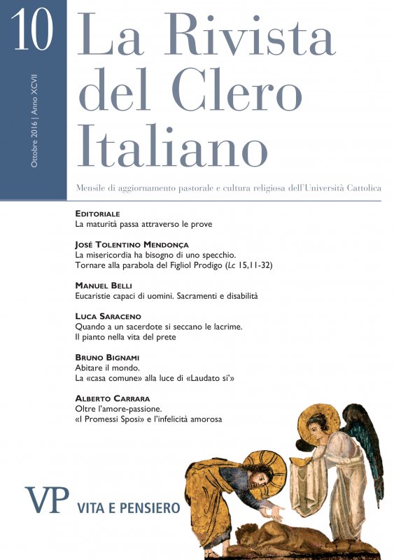 LA RIVISTA DEL CLERO ITALIANO - 2016 - 10