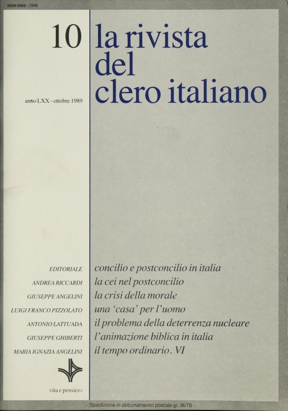 L’animazione biblica in italia