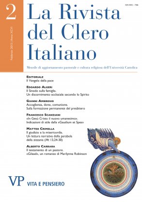 LA RIVISTA DEL CLERO ITALIANO - 2015 - 2