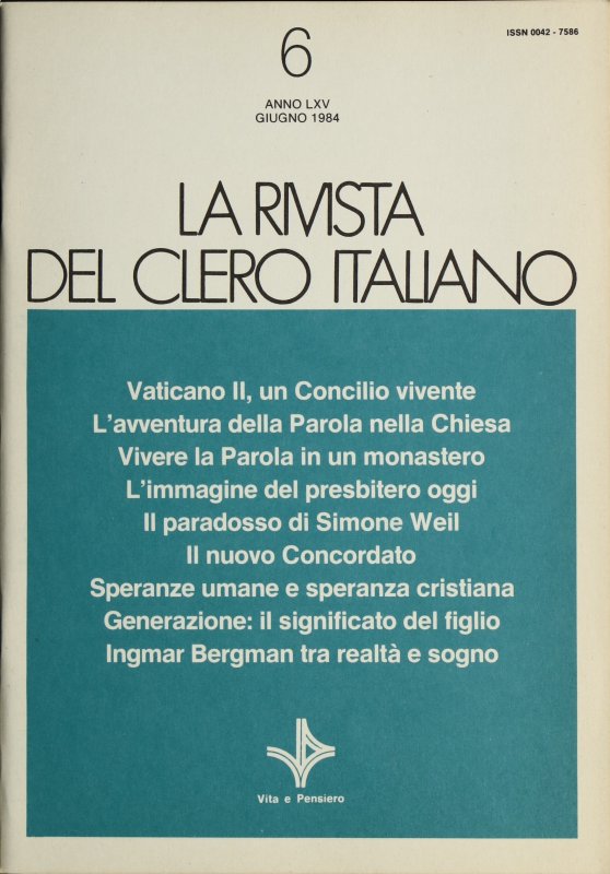 Vivere la parola. Dall’esperienza di un monastero