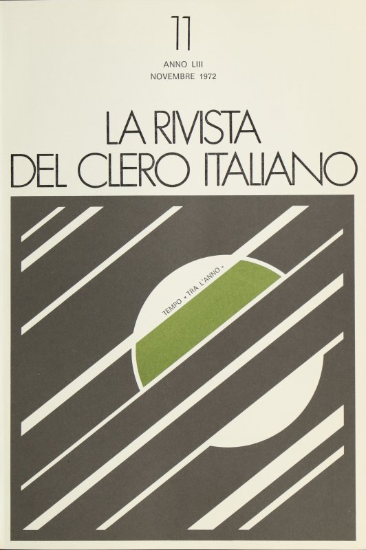 LA RIVISTA DEL CLERO ITALIANO - 1972 - 11