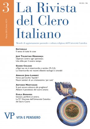 LA RIVISTA DEL CLERO ITALIANO - 2015 - 3