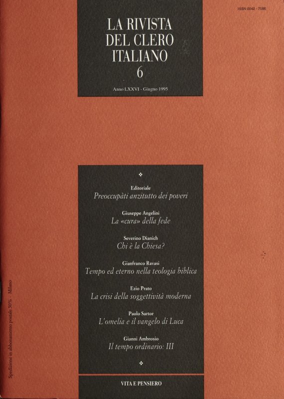 Verso Gerusalemme: Il tempo ordinario. III