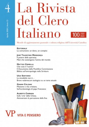 Missione e vita cristiana.
Sull’ecclesiologia di papa Francesco