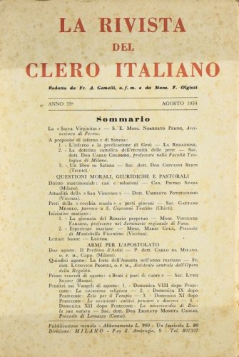 Libri di Ernesto Moneta Caglio - libri Rivista del Clero Vita e Pensiero (4)