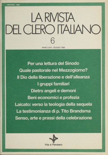 Per una lettura del Sinodo