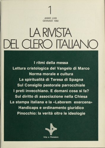 I preti invecchiano. E domani che si fa?