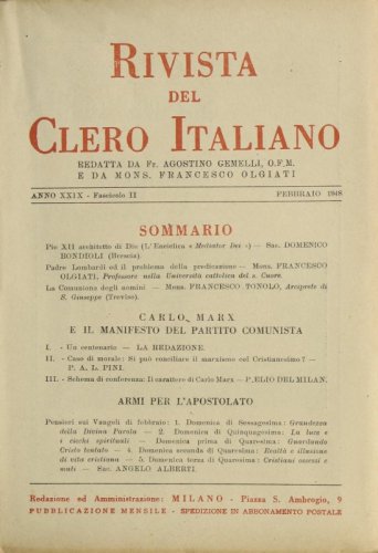 La Comunione degli uomini