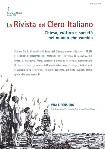 LA RIVISTA DEL CLERO ITALIANO. Abbonamento annuale 2024